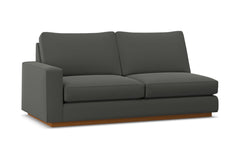 Harper Left Arm Apartment Size Sofa :: Leg Finish: Pecan / Configuration: LAF - Chaise on the Left