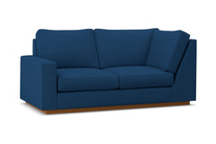 Harper Left Arm Corner Loveseat :: Leg Finish: Pecan / Configuration: LAF - Chaise on the Left