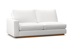 Harper Left Arm Apartment Size Sofa :: Leg Finish: Pecan / Configuration: LAF - Chaise on the Left
