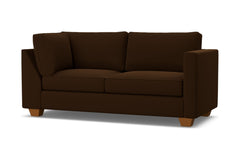 Catalina Right Arm Corner Apt Size Sofa :: Leg Finish: Pecan / Configuration: RAF - Chaise on the Right