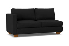 Catalina Left Arm Apartment Size Sofa :: Leg Finish: Pecan / Configuration: LAF - Chaise on the Left