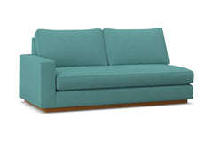 Harper Left Arm Apt Size Sofa w/ Benchseat :: Leg Finish: Pecan / Configuration: LAF - Chaise on the Left