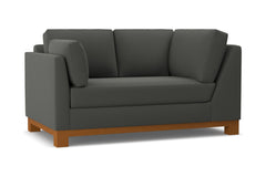 Avalon Left Arm Corner Loveseat :: Leg Finish: Pecan / Configuration: LAF - Chaise on the Left