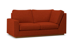 Harper Left Arm Corner Loveseat :: Leg Finish: Pecan / Configuration: LAF - Chaise on the Left