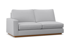 Harper Left Arm Apartment Size Sofa :: Leg Finish: Pecan / Configuration: LAF - Chaise on the Left