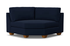 Catalina Round Corner :: Leg Finish: Pecan