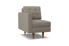 Logan Left Arm Chair :: Leg Finish: Pecan / Configuration: LAF - Chaise on the Left