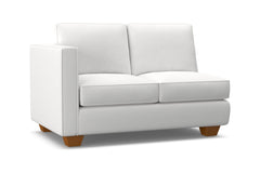 Catalina Left Arm Loveseat :: Leg Finish: Pecan / Configuration: LAF - Chaise on the Left