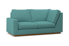Harper Left Arm Corner Loveseat :: Leg Finish: Pecan / Configuration: LAF - Chaise on the Left