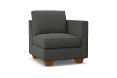 Catalina Right Arm Chair :: Leg Finish: Pecan / Configuration: RAF - Chaise on the Right