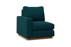 Harper Left Arm Chair :: Leg Finish: Pecan / Configuration: LAF - Chaise on the Left