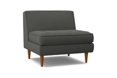 Monroe Armless Chair :: Leg Finish: Pecan