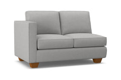 Catalina Left Arm Loveseat :: Leg Finish: Pecan / Configuration: LAF - Chaise on the Left