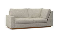 Harper Left Arm Corner Apt Size Sofa :: Leg Finish: Pecan / Configuration: LAF - Chaise on the Left