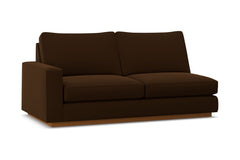 Harper Left Arm Apartment Size Sofa :: Leg Finish: Pecan / Configuration: LAF - Chaise on the Left