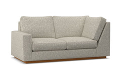 Harper Left Arm Corner Loveseat :: Leg Finish: Pecan / Configuration: LAF - Chaise on the Left