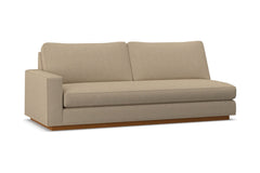Harper Left Arm Sofa w/ Benchseat :: Leg Finish: Pecan / Configuration: LAF - Chaise on the Left
