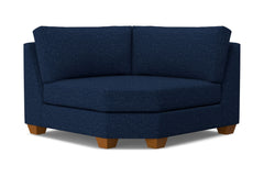Tuxedo Round Corner :: Leg Finish: Pecan
