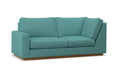 Harper Left Arm Corner Apt Size Sofa :: Leg Finish: Pecan / Configuration: LAF - Chaise on the Left