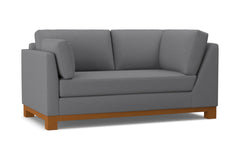 Avalon Left Arm Corner Apt Size Sofa :: Leg Finish: Pecan / Configuration: LAF - Chaise on the Left