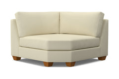 Tuxedo Round Corner :: Leg Finish: Pecan