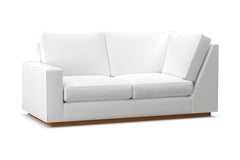 Harper Left Arm Corner Loveseat :: Leg Finish: Pecan / Configuration: LAF - Chaise on the Left
