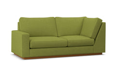 Harper Left Arm Corner Apt Size Sofa :: Leg Finish: Pecan / Configuration: LAF - Chaise on the Left