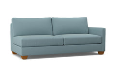 Tuxedo Right Arm Sofa :: Leg Finish: Pecan / Configuration: RAF - Chaise on the Right