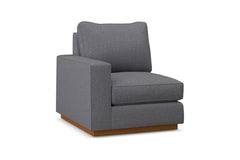 Harper Left Arm Chair :: Leg Finish: Pecan / Configuration: LAF - Chaise on the Left