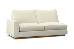 Harper Left Arm Apartment Size Sofa :: Leg Finish: Pecan / Configuration: LAF - Chaise on the Left