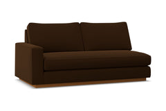 Harper Left Arm Apt Size Sofa w/ Benchseat :: Leg Finish: Pecan / Configuration: LAF - Chaise on the Left