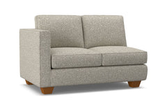 Catalina Left Arm Loveseat :: Leg Finish: Pecan / Configuration: LAF - Chaise on the Left