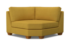 Tuxedo Round Corner :: Leg Finish: Pecan
