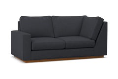 Harper Left Arm Corner Loveseat :: Leg Finish: Pecan / Configuration: LAF - Chaise on the Left