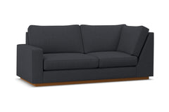 Harper Left Arm Corner Apt Size Sofa :: Leg Finish: Pecan / Configuration: LAF - Chaise on the Left