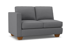 Catalina Left Arm Loveseat :: Leg Finish: Pecan / Configuration: LAF - Chaise on the Left