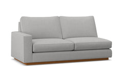 Harper Left Arm Apartment Size Sofa :: Leg Finish: Pecan / Configuration: LAF - Chaise on the Left