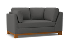 Avalon Left Arm Corner Loveseat :: Leg Finish: Pecan / Configuration: LAF - Chaise on the Left