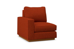 Harper Left Arm Chair :: Leg Finish: Pecan / Configuration: LAF - Chaise on the Left