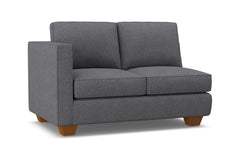 Catalina Left Arm Loveseat :: Leg Finish: Pecan / Configuration: LAF - Chaise on the Left