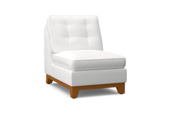 Brentwood Armless Chair :: Leg Finish: Pecan