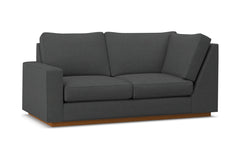 Harper Left Arm Corner Loveseat :: Leg Finish: Pecan / Configuration: LAF - Chaise on the Left