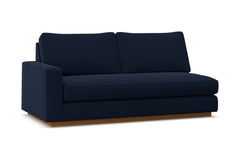 Harper Left Arm Apt Size Sofa w/ Benchseat :: Leg Finish: Pecan / Configuration: LAF - Chaise on the Left