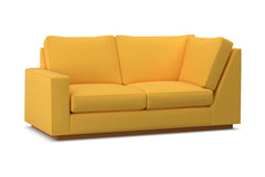 Harper Left Arm Corner Loveseat :: Leg Finish: Pecan / Configuration: LAF - Chaise on the Left