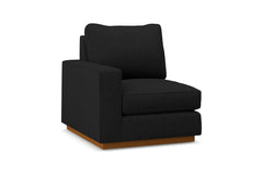 Harper Left Arm Chair :: Leg Finish: Pecan / Configuration: LAF - Chaise on the Left