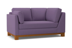 Avalon Left Arm Corner Loveseat :: Leg Finish: Pecan / Configuration: LAF - Chaise on the Left
