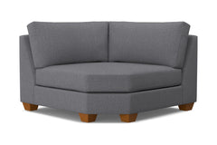 Tuxedo Round Corner :: Leg Finish: Pecan