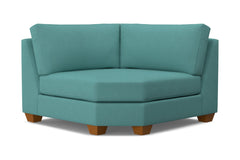 Tuxedo Round Corner :: Leg Finish: Pecan