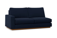 Harper Left Arm Apartment Size Sofa :: Leg Finish: Pecan / Configuration: LAF - Chaise on the Left