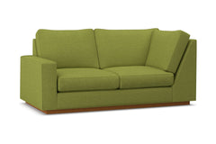 Harper Left Arm Corner Loveseat :: Leg Finish: Pecan / Configuration: LAF - Chaise on the Left